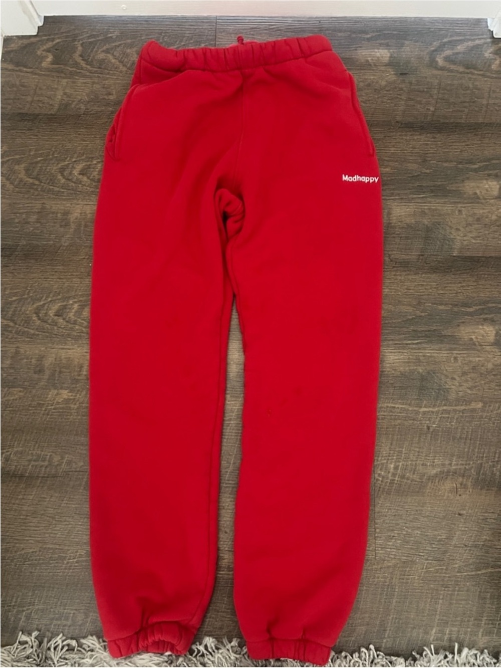 Madhappy red sweatpants